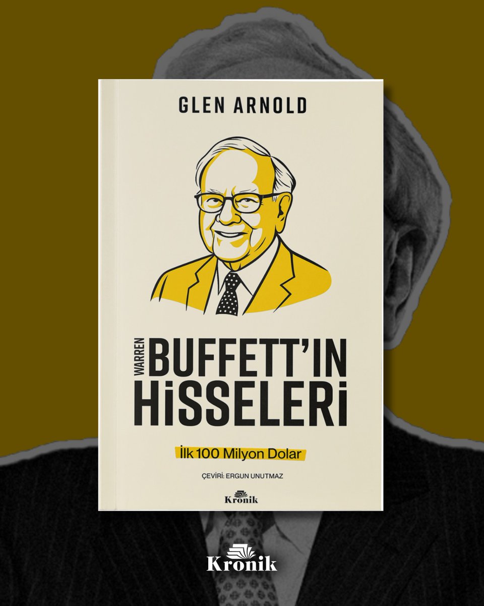 “İtibar inşa etmek 20 yıl sürerken itibarı mahvetmek için 5 dakika yeter. Eğer bunu düşünürseniz yaptığınız şeylerde farklı bir yol izlersiniz.” — Warren Buffett

🔗: kronikkitap.com/kitap/warren-b…