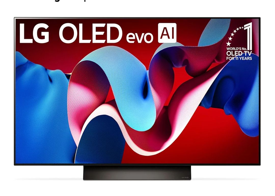 TechGuySmartBuy's tweet image. Pick up this amazing 48-inch @LGUSA OLED C4 Series Smart TV 4K with Magic Remote for  only $800. 
#deals #4KTV #SmartBuys
amzn.to/43g9T2X