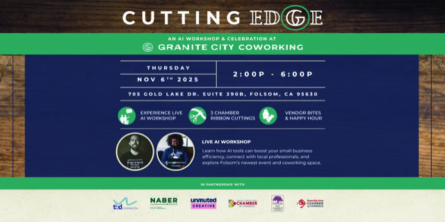 FYC Labs (@wearefyc) on Twitter photo Join us at Granite City Workspaces on November 6th for Cutting Edge- an afternoon dedicated to innovation, connection, and community.
📍 Granite City Coworking
đź—“ Thursday, November 6, 2025
⏰ 2:00 PM - 6:00 PM
🔗 eventbrite.com/e/cutting-edge… Join us at Granite City Workspaces on November 6th for Cutting Edge- an afternoon dedicated to innovation, connection, and community.
📍 Granite City Coworking
đź—“ Thursday, November 6, 2025
⏰ 2:00 PM - 6:00 PM
🔗 eventbrite.com/e/cutting-edge…