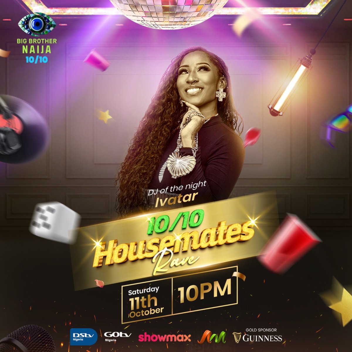 tattedupivatar's tweet photo. Full circle moment! From rocking the @BBNaija house to rocking the decks at the Finale Party! 😃💃🏼🎧Grateful, hyped, ready to bring the beats and heat 🎶🔥

#ivatar #BBNaija #ivanatics #tattedupivatar #tattedupdj https://t.co/ZEZfu7mxXy