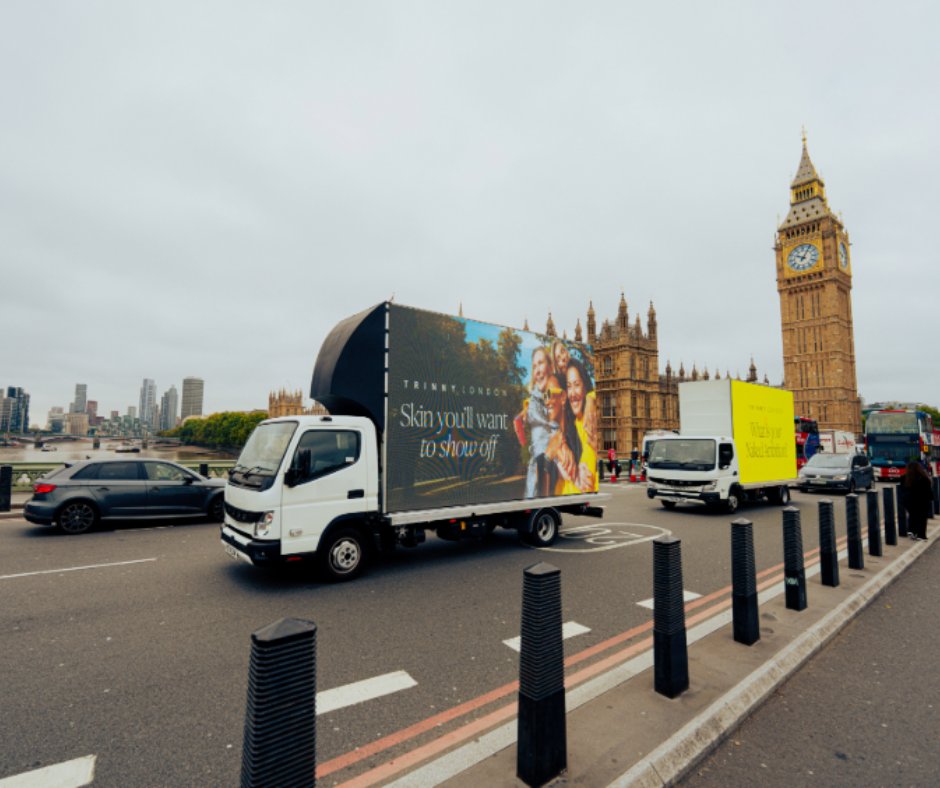 MonsterMedia__'s tweet photo. Launching in London with Monster AdVans for @trinnylondon. Unmissable and high-impact. 

Partnering with BSCNE &amp; Digitaldsvan.

https://t.co/56Pag5Pfzz https://t.co/6ShvwR5y22