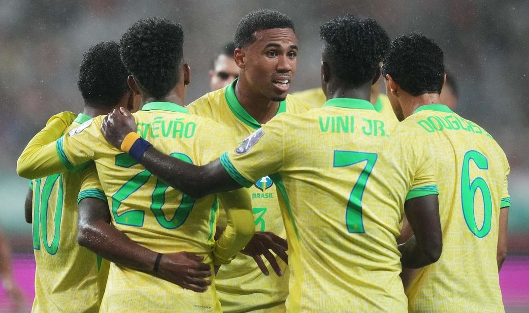 alpiedeldeporte's tweet image. VIDEO: #Vinicius, #Estêvão y #Rodrygo resaltan en paliza de #Brasil sobre #CoreadelSur ow.ly/Y13b50X9Z73