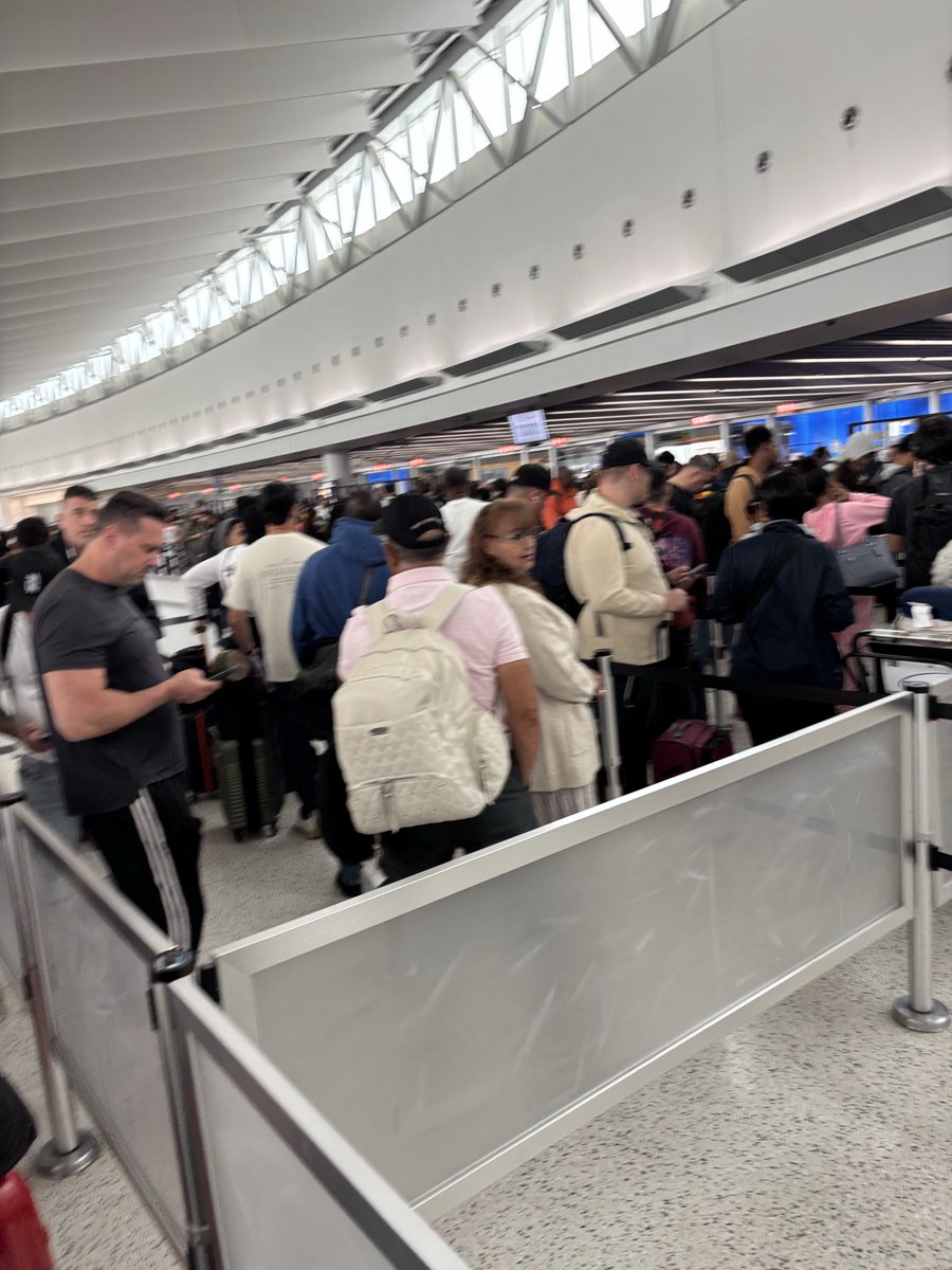 How is it that the regular security line at <a href="/JFKairport/">John F. Kennedy Airport</a> <a href="/JetBlue/">JetBlue</a> is a 15 min wait and the priority security line is 45  min? Jet blue no bargain!!