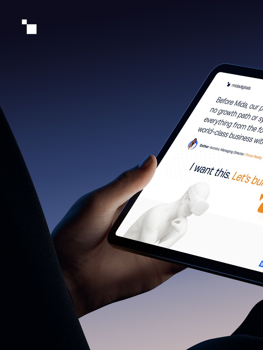 midadigitals's tweet image. Why do founders across the world choose @midadigitals ?
Swipe for a breakdown 👉🏾
Want to build a product that solves real problems?
DM us 📮 to get started.
#MVPDevelopment #AfricaTech #StartupAfrica #ProductDevelopment #TechInnovation #AfricanStartups #DigitalTransformation