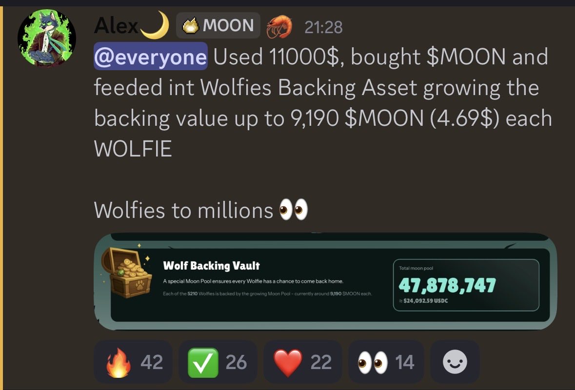 axldefi's tweet image. From a scale of 1-10 how crazy I am for doing this ? 

I mean it when I say that if YOU win, we win, and if we win, YOU win! 

Wolfish! 🐺
