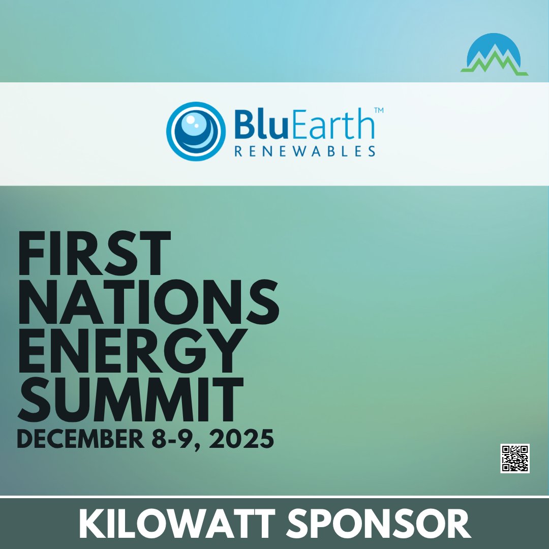 Kilowatt Sponsor Announcement – BluEarth Renewables

We’re proud to welcome BluEarth Renewables as a Kilowatt Sponsor of our 2025 First Nations Energy Summit (FNES)!

BluEarth develops, builds, and operates renewable energy projects across Canada and the United States, with a