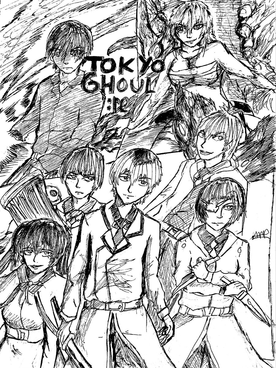 aev49622's tweet image. Tokyo Ghoul re
Fanart collage
#TokyoGhoul #Tokyoghoulre #mangaart #ComicArt #Poster #Tokyoghoulfanart #etoyoshimura #Eto #BlackReaper #Haise