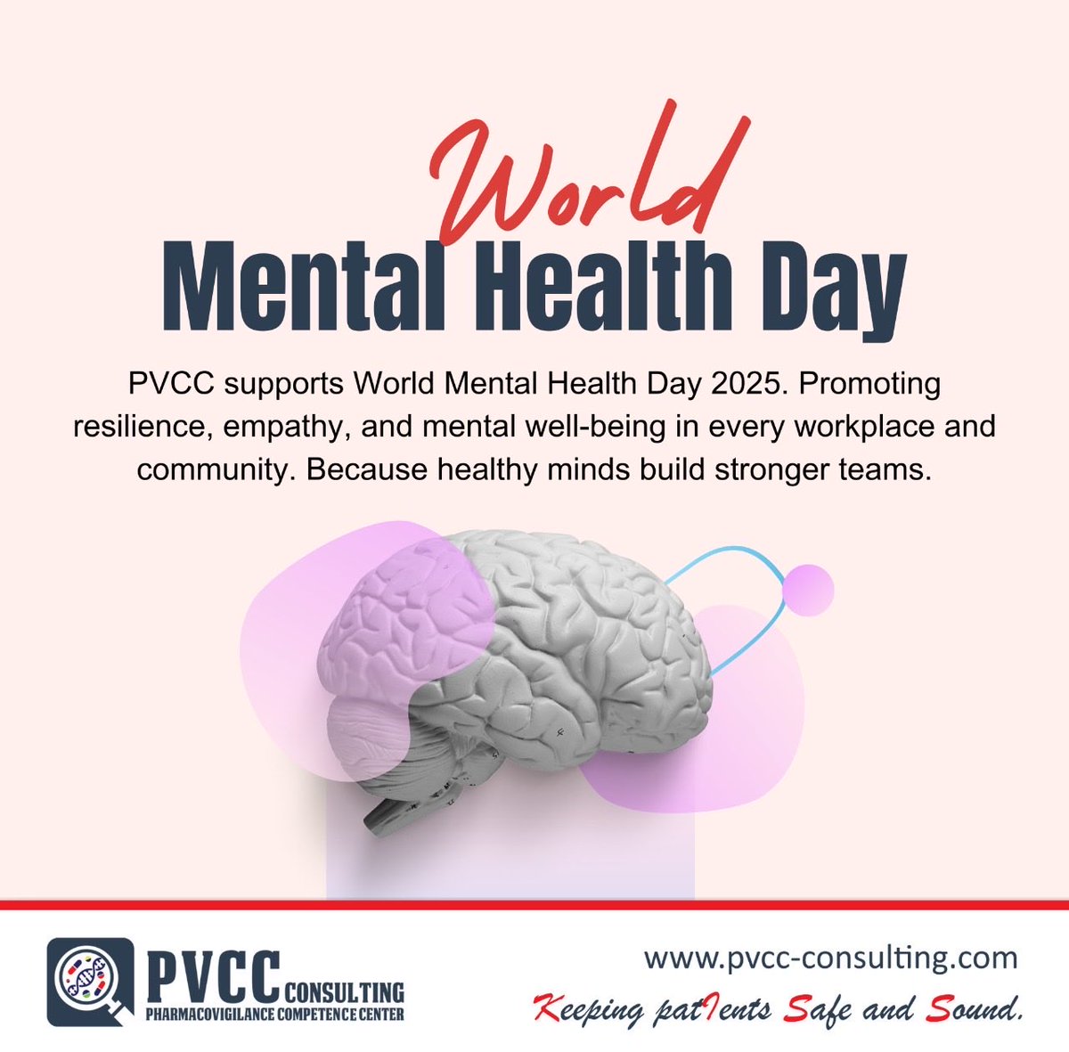 Mental well-being is not a one-day conversation it’s a continuous effort. Let’s continue breaking the stigma, encouraging open dialogue, and promoting access to #mentalhealth resources for all. 

#WorldMentalHealthDay #PVCCCares