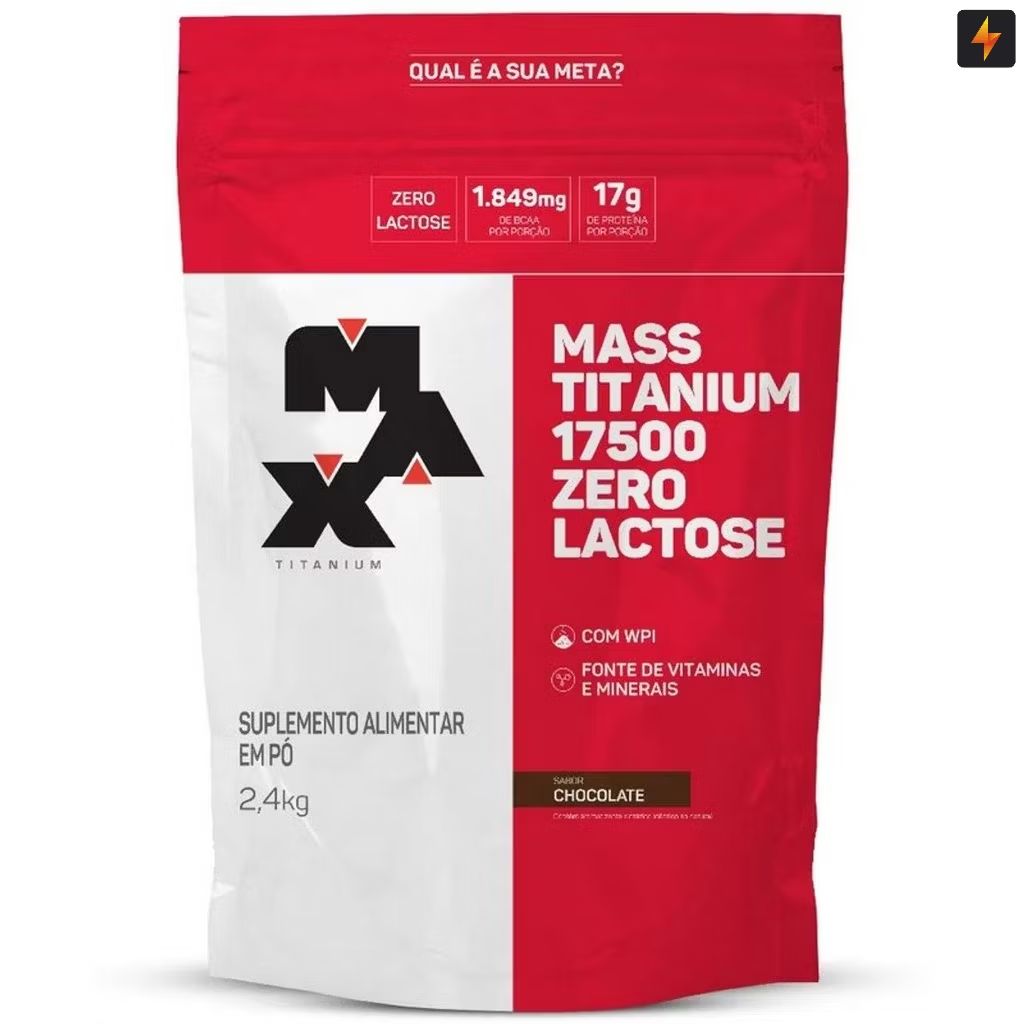 Dê uma olhada em Hipercalórico Mass Titanium 17500 Zero Lactose 2,4kg por R$98,99. Compre na Shopee agora! s.shopee.com.br/6fYZFBj6b8?sha…