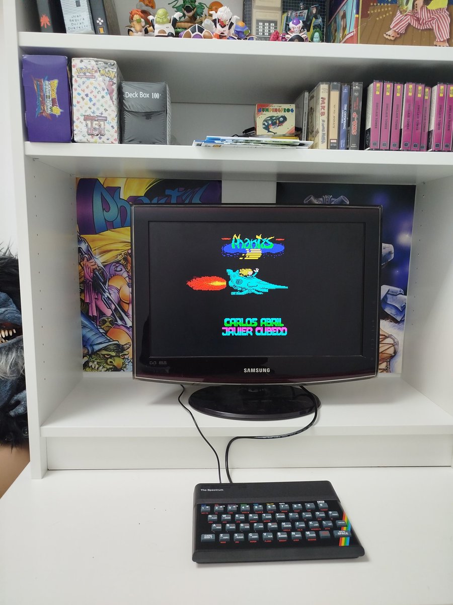 RubenRetro_PC's tweet image. Working on my spot for the ZX Spectrum — how does it look so far? Any suggestions?
#ZXSpectrum #RetroGaming #8bit