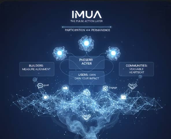 NelsonDavidbit's tweet image. Every action in Web3 creates value but almost none of it is captured.
Users post, refer, and engage, yet the systems running these campaigns lose every signal once the hype fades.

@imua changes that by introducing the Pulse Action Layer, an infrastructure layer that transforms…