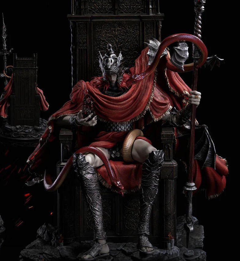 thinking a lot about this messmer statue… the way he’s sitting and the snake around his thigh…