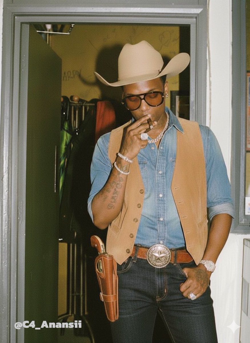 Which of these Wizkid’s edits is your favorite? 

Suit
Military 
Police 
Cowboy