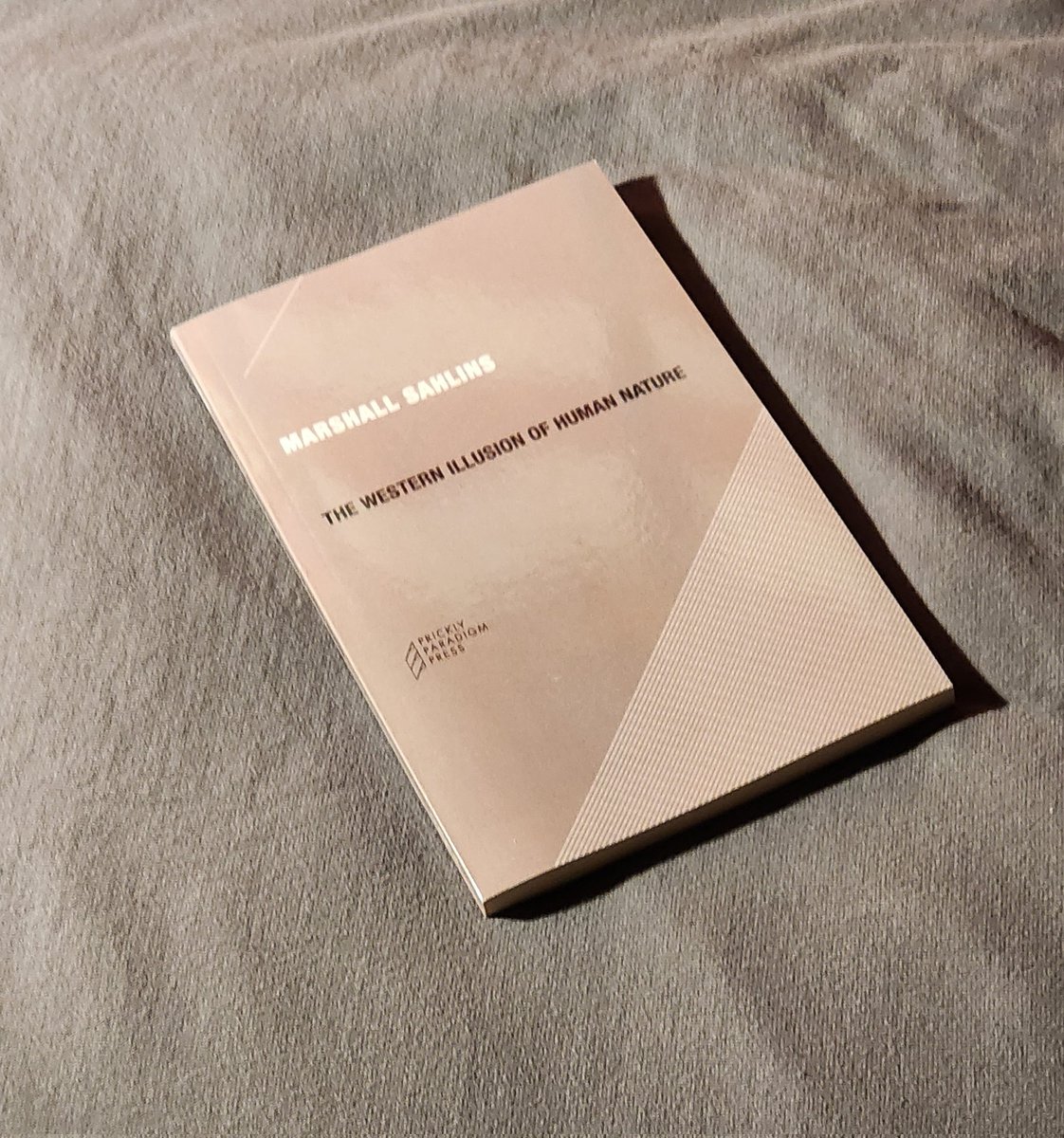 插播一本短书，实质上算是个长论文
#RexercraftBookClub
The Western Illusion of Human Nature
By Marshall Sahlins (2008)
萨林斯算是改变了本🦁️人生轨迹的几个作家之一，其代表作Stone Age