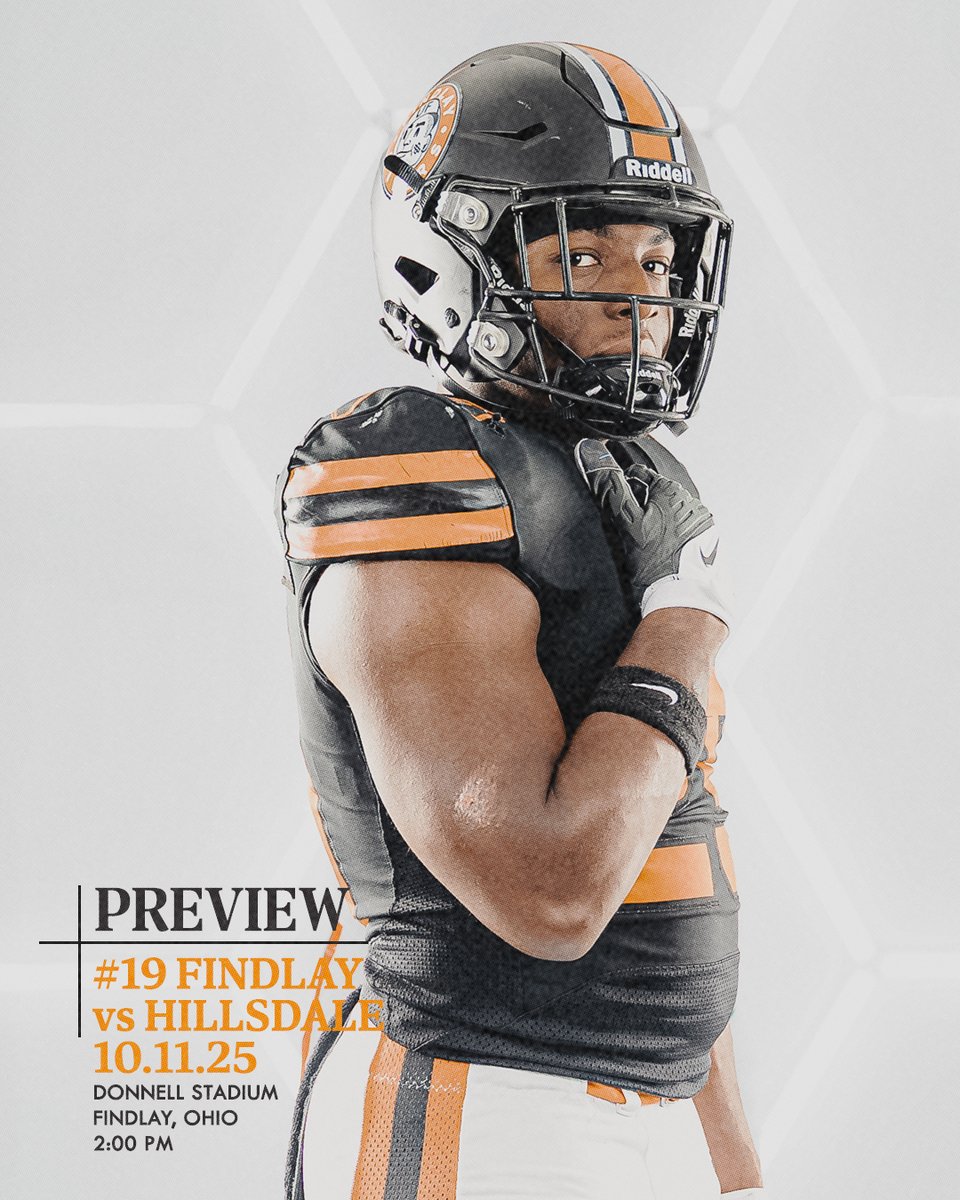 𝕎𝔼𝔼𝕂 𝟞 ℙℝ𝔼𝕍𝕀𝔼𝕎 | ℍ𝕆𝕄𝔼ℂ𝕆𝕄𝕀ℕ𝔾

Hillsdale comes to town tomorrow for a matchup with our #19 Oilers.

#GoOilers | #BeGreat

🔗: findlayoilers.com/news/2025/10/1…