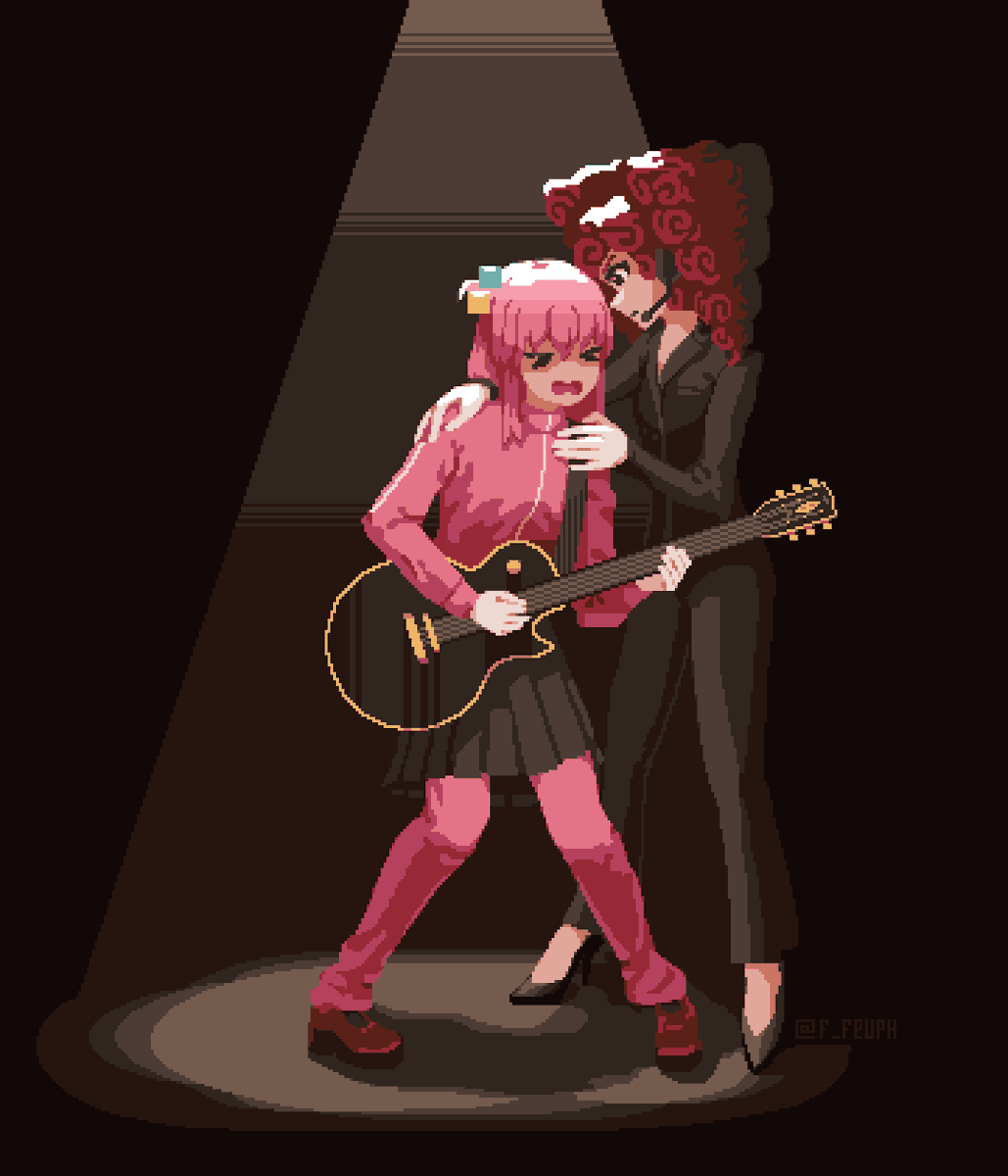 f_feuph's tweet photo. Late Teto day 👐

#pixelart #ドット絵 #KasaneTeto #BocchiTheRock https://t.co/sCCJAzSoaO