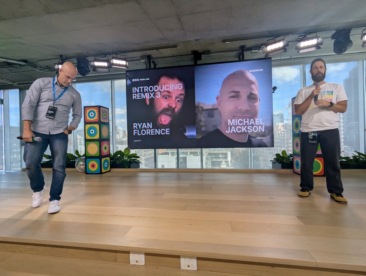 jackharrhyisme's tweet image. remix jam!! @remix_run
morning session with @kentcdodds and others was great, now into Remix 3 things 🎉
