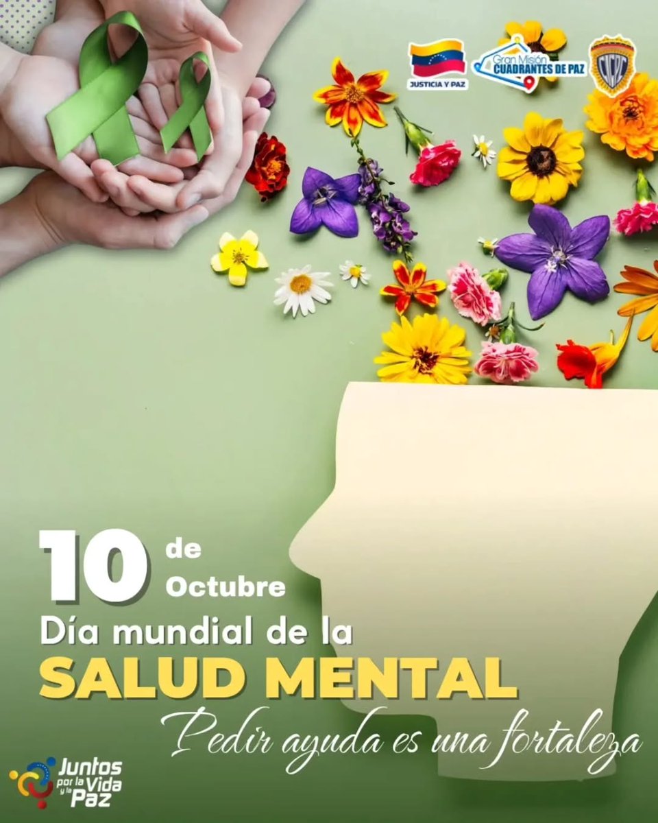 Hoy conmemoramos el Día Mundial de la Salud Mental. Es un momento para reflexionar sobre la importancia de cuidar nuestra salud emocional y apoyar a quienes nos rodean.