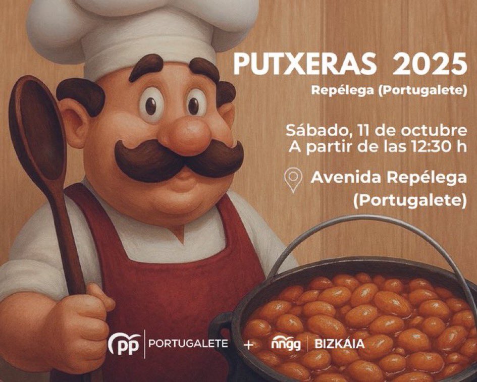 PPJuntasBizkaia's tweet image. 💪💪💪Pueblo a pueblo, así se hace partido en nuestro territorio.
📢📢Anteriormente en  caracoles con @PPdeGetxo , mañana con @PPPortugalete y siempre con @NNGGBizkaia estaremos en las #putxeras2025 . Acércate a pasar el día con nosotros.
#raquelgonzalezjuntasgenerales
