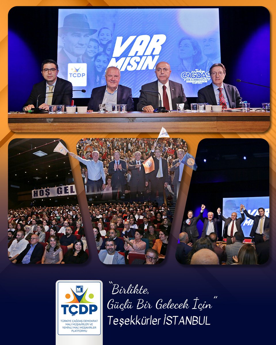 “BİRLİKTE GÜÇLÜ BİR GELECEK İÇİN”

Teşekkürler…🙏 #İstanbul

#TÇDP
#DahaGüçlüGelecek