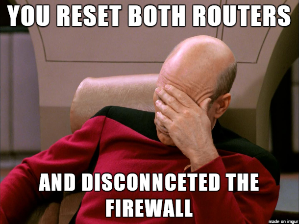 gdlinux's tweet image. That moment when your troubleshooting turns into a disaster.