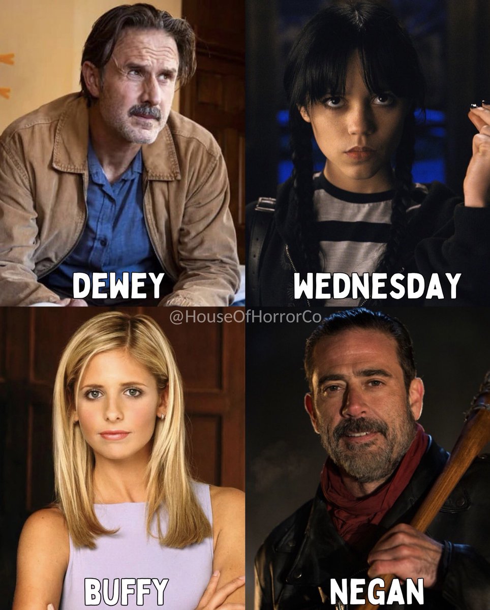 HouseOfHorrorCo's tweet image. Who do you like most? 🖤