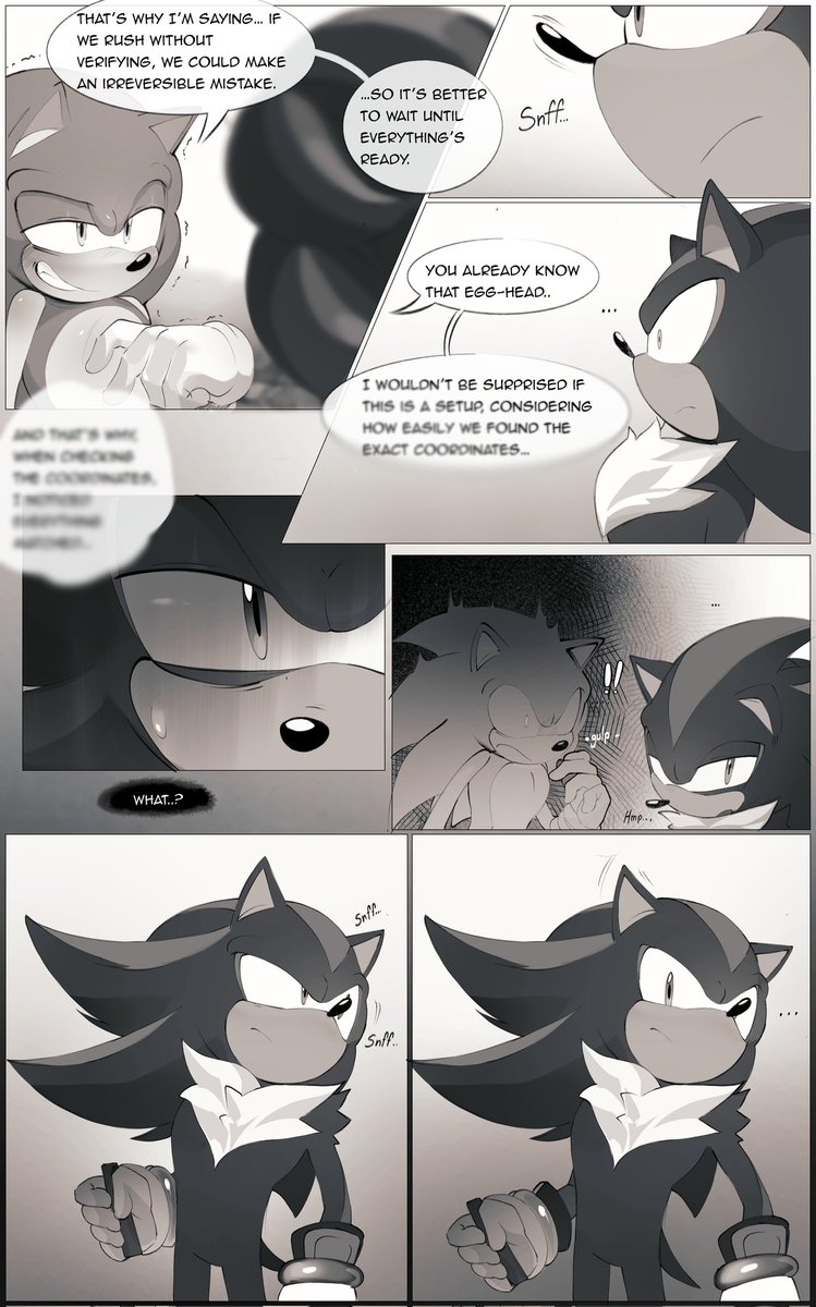 black_jest's tweet photo. NO WAY OUT, NSFW omegaverse comic in progress...

#sonadow #Shadonic #sonicxshadow #ship #Sonadownsfw https://t.co/NYJayrsPxL