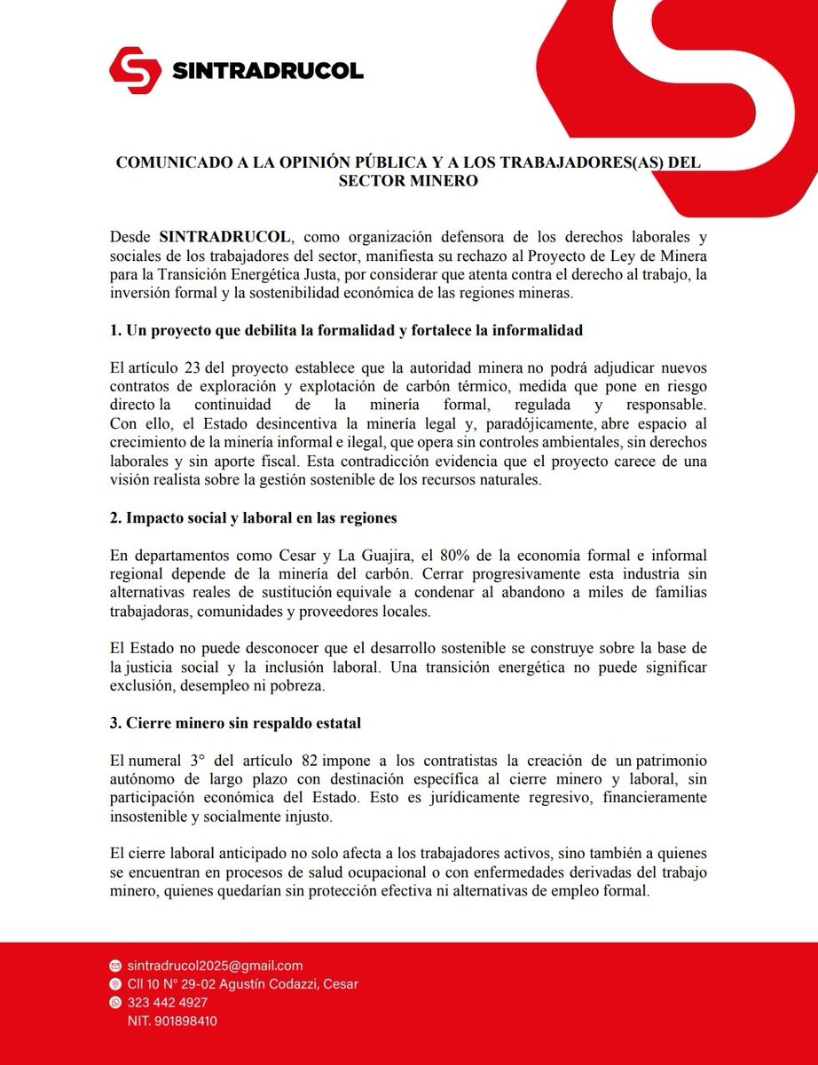 Voces del carbón tweet media