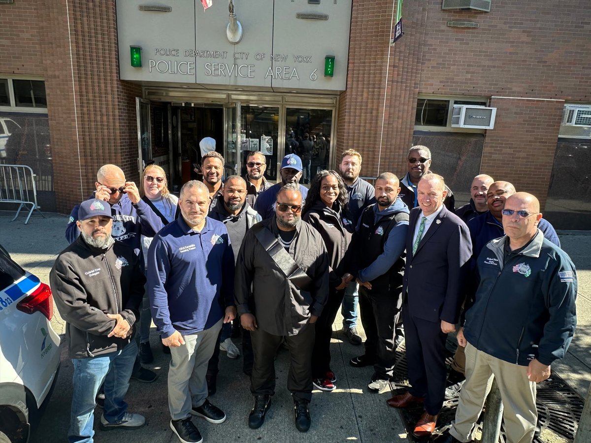 Huge congratulations on your retirement PO Thompson! You’ve dedicated so much time &amp; energy not only as our Psa6 Delegate, but to keeping the Harlem community safe. Take care &amp; enjoy every moment of this exciting new phase!