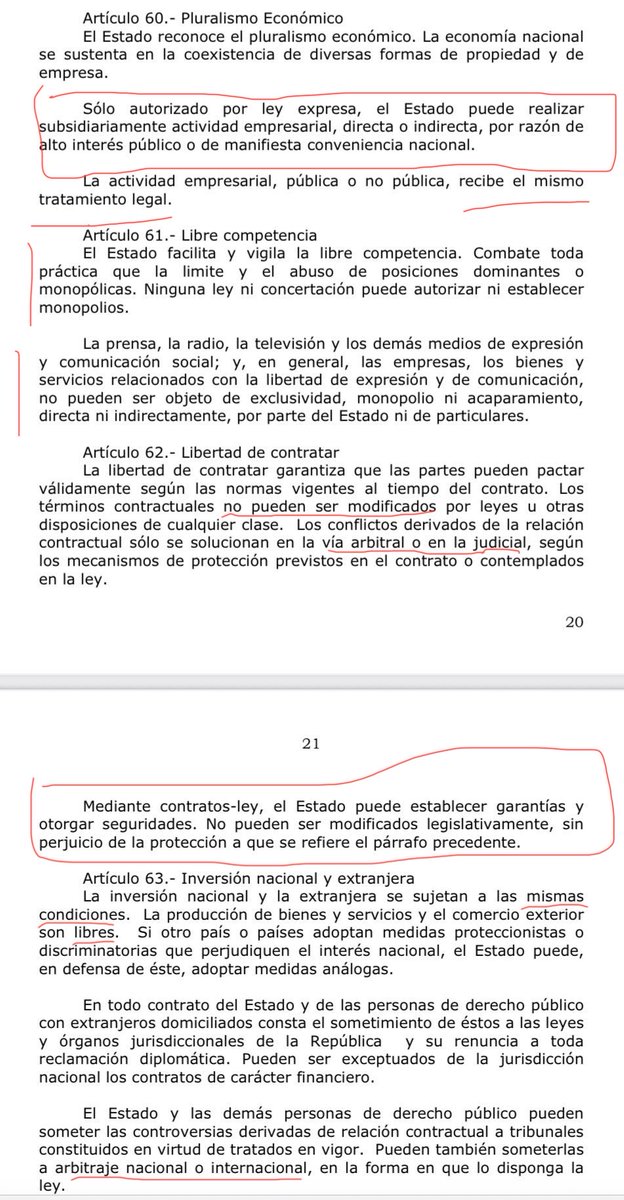 fabianpozo's tweet image. -Por qué la inestabilidad política del Perú (8 presidentes en 5 años) no afecta su estabilidad económica ni la inversión extranjera? 
-Literalmente, la Constitución del Perú..