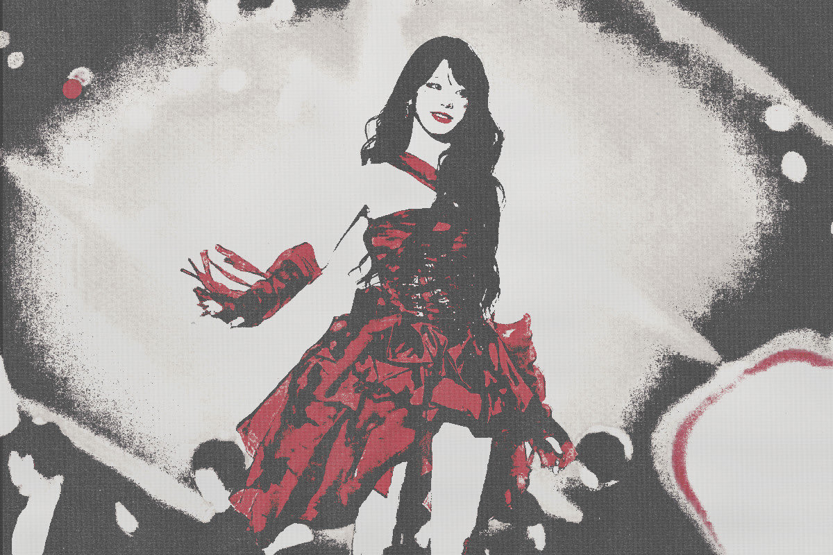 jnavse's tweet image. red runs in her veins.