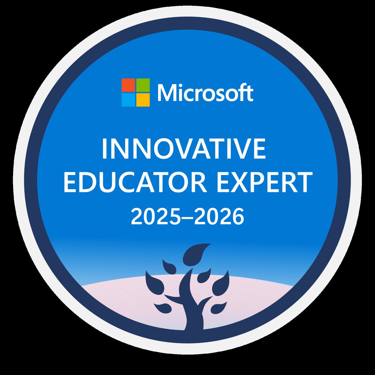 Materiotheque's tweet photo. I’m delighted to be crowned for the fourth consecutive time as an Innovative Expert Educator. This motivates me to share what I’ve gained in the field of Information and Communication Technology with my colleagues and students.
@MicrosoftEDU @taalimtice @ilhamlaaziz https://t.co/bGBwCH27G8