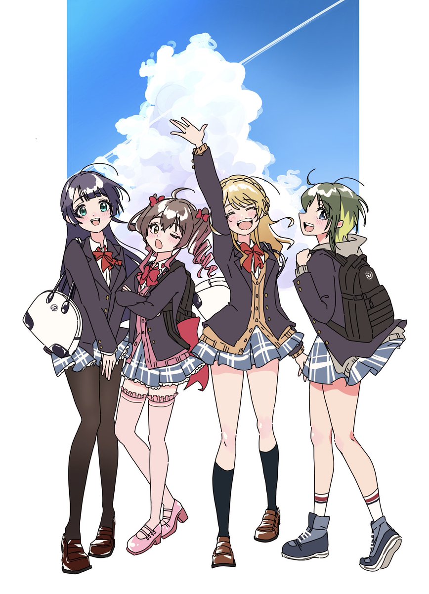 mumumunomuni's tweet image. ハピアラちゃん🧡💛💙🩷