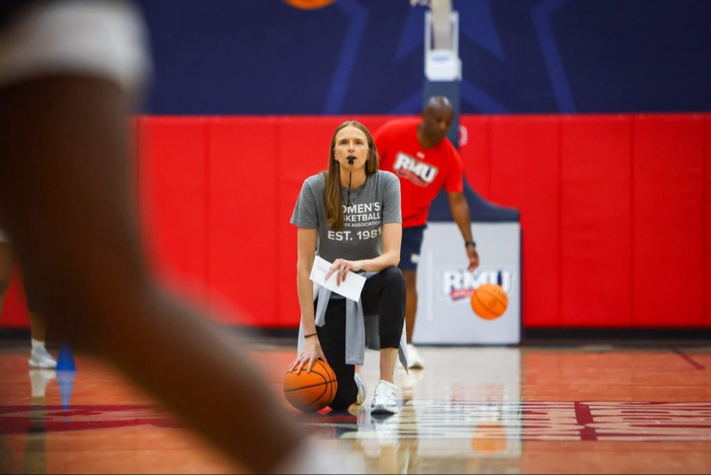 The Robert Morris WBB program took a huge step forward in just one season under HC Chandler McCabe.

Now, RMU is projected to be fighting for a HL title by the end of this season behind a pair of preseason All-League Second Team guards.

<a href="/CoachMcCabe03/">Chandler McCabe</a> 

robertmorrissportsnow.com/horizon-league…