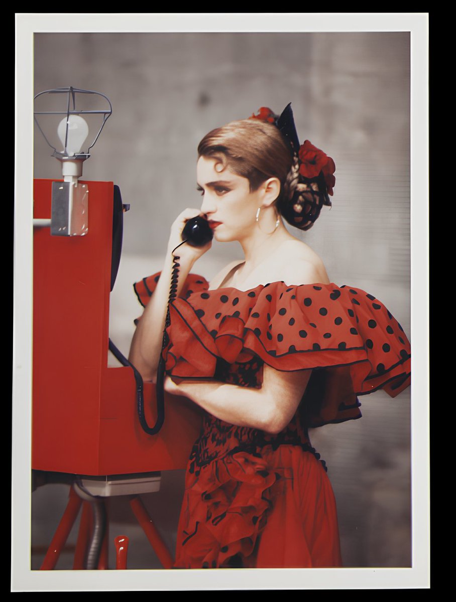 La Isla Bonita outtake — restored by AI. ✨ #madonna <a href="/Madonna/">Madonna</a>