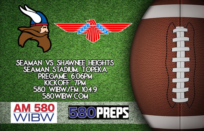 A great rivalry is renewed tonight on the #580Preps Game of the Week as the <a href="/Seaman_Vikings/">Seaman Football</a> host <a href="/SHHSThunderbird/">Shawnee Heights HS</a>  Join Dan Lucero, <a href="/GregAkagi/">Greg Akagi</a>, and <a href="/Spencerdupuis/">Spencer DuPuis</a> for the call of the action tonight on 580 WIBW, FM 104.9, and 580WIBW.com!