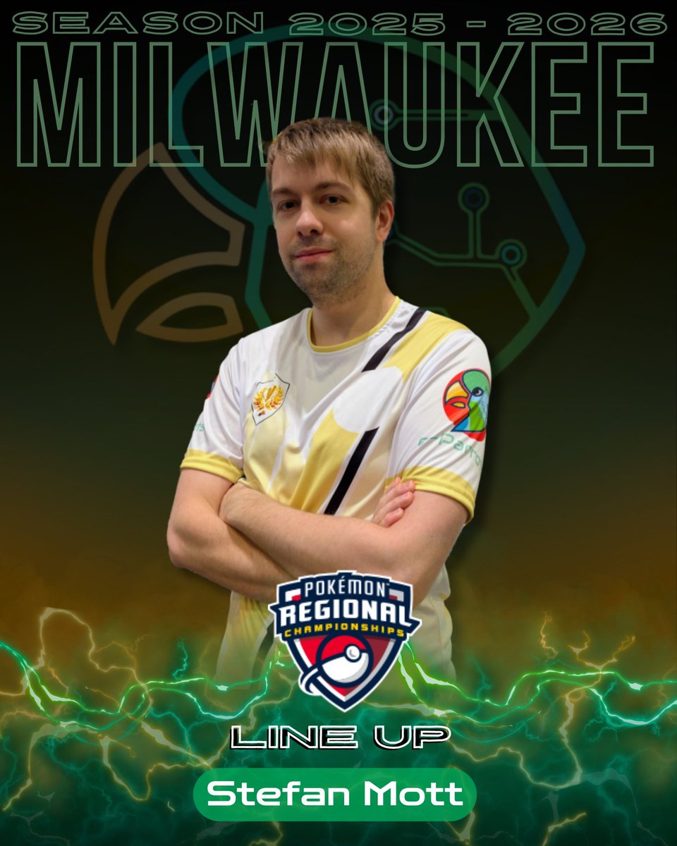 Our @pengytwitch is getting ready for the next Regional — Milwaukee!

And as always, #GoParrots 🦜 Let’s go, Stefan!

#eparrots #esports #pokemonvgc