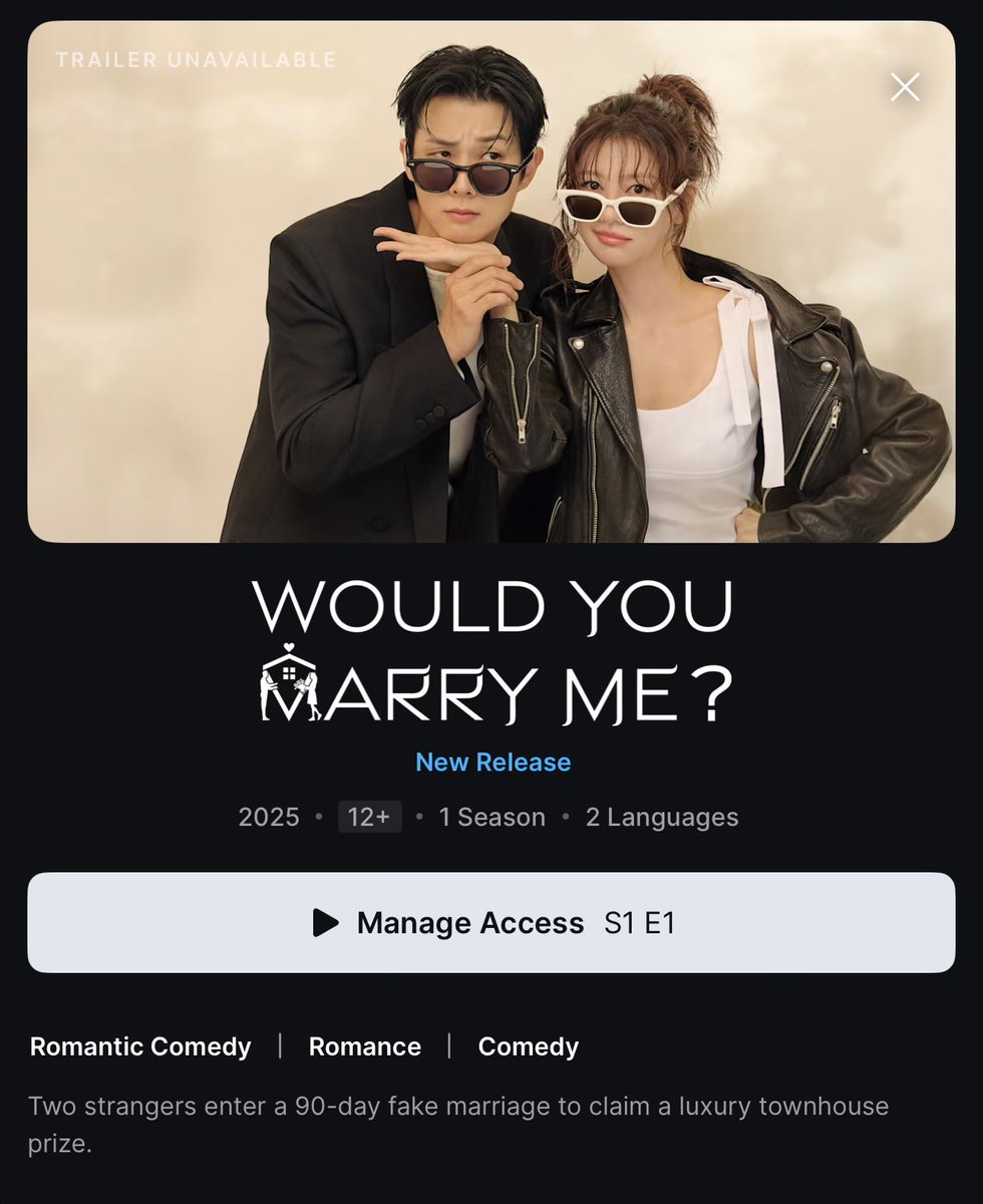 The new Hulu Original #WouldYouMarryMe is now streaming on Hulu on #DisneyPlus SEA 

#SBS #SBSDrama 
#Hulu #KDrama