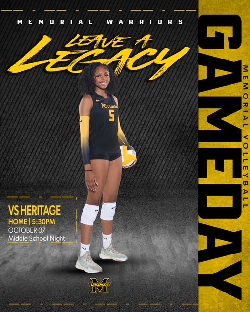 Memorial Volleyball tweet media