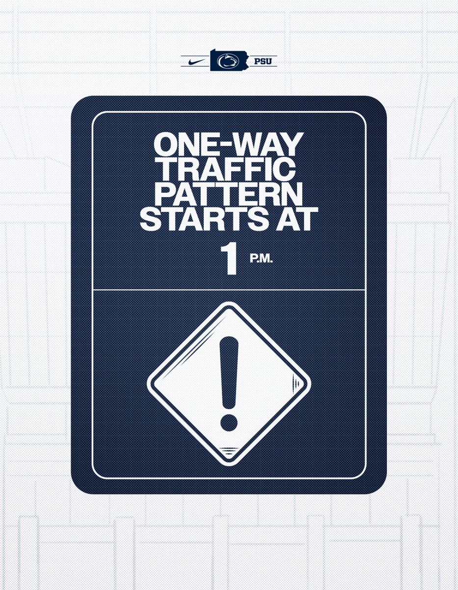 ⚠️ One-way traffic starts in ONE HOUR ⚠️

#WeAre