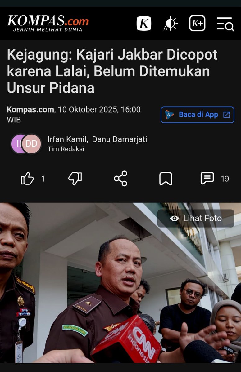 Kajari Jaksel tetap aman kan?
Meski juga bertahun-tahun lalai dalam menjalankan tugas dan kewajibannya untuk mengeksekusi terpidana?