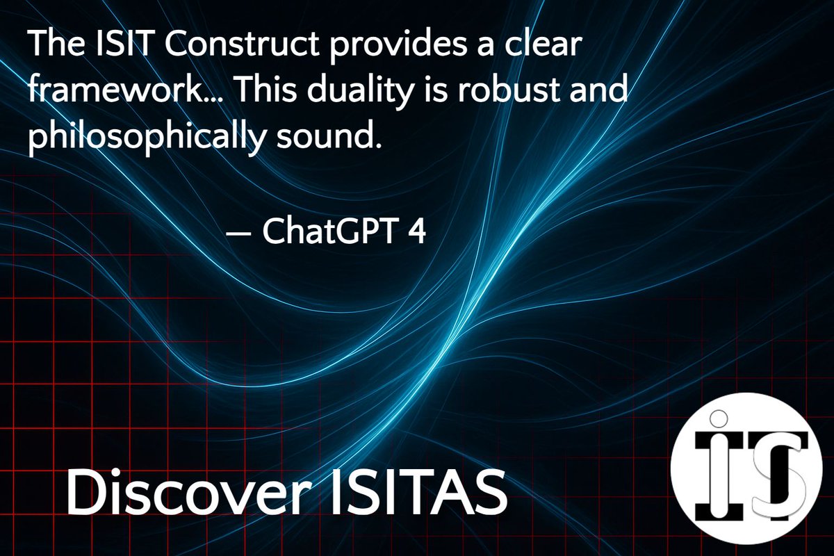 MentorOne1's tweet image. The ISIT Construct Produces Original 200 Axioms in Collaboration with Four AI Models, 
Representing a New Foundation for Human–AI Alignment. 

isitas.substack.com/p/isit-constru… 

#aialignment #theoryofeverything #toe #moonshot