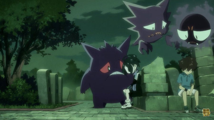 pokemon_twts's tweet photo. Gengar has a big heart https://t.co/NwSAGnMrRX