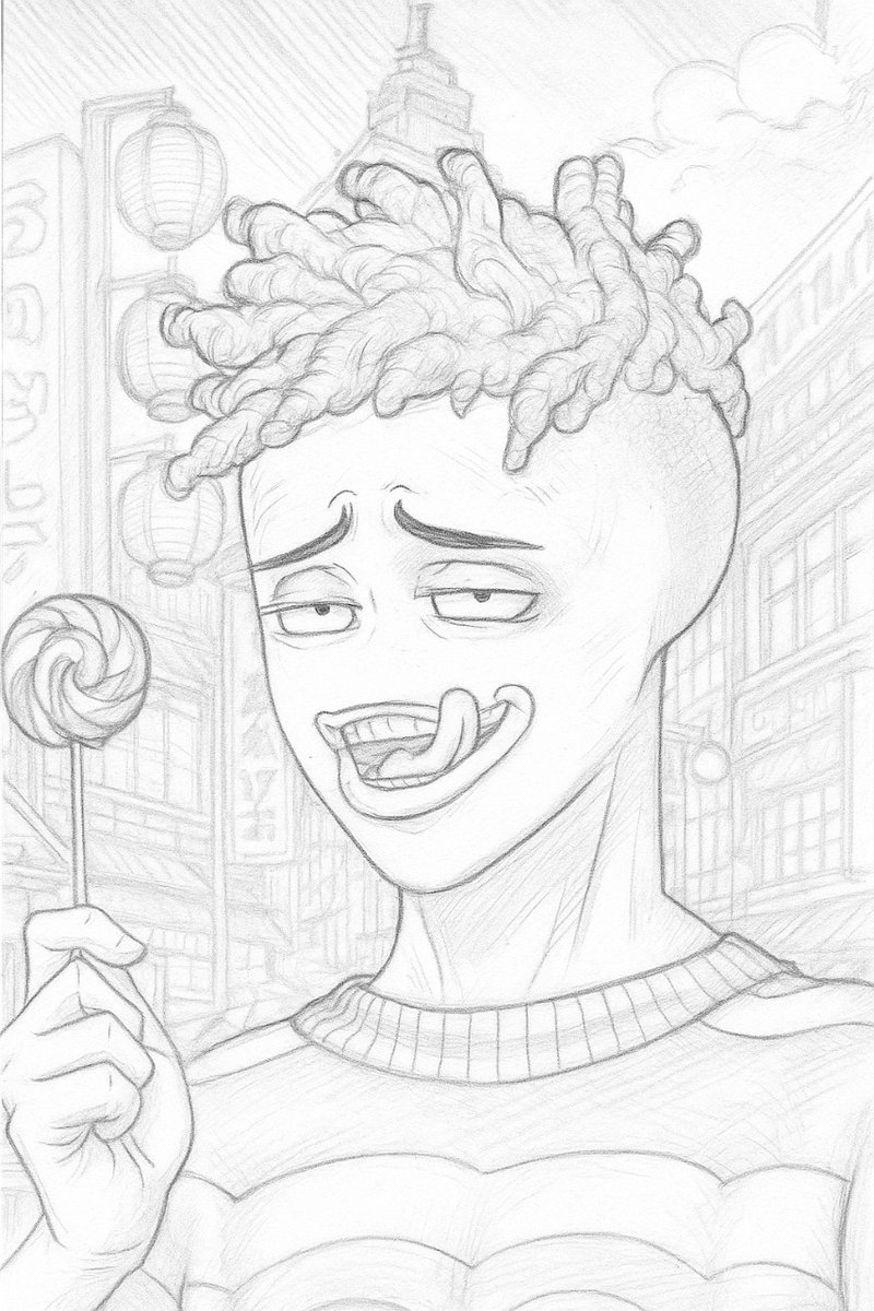 Gm,
Exploring new themes and styles in my drawings. Lately, I've been really into anime inspired art. 🍜🍥