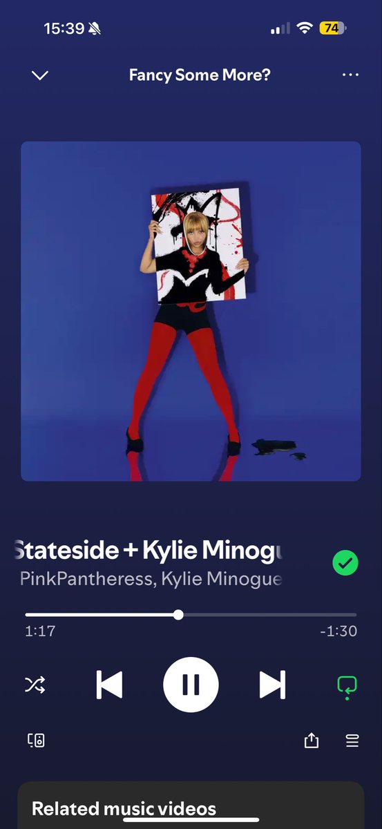 spsmith136's tweet image. #PinkPantheress #Stateside with @kylieminogue #FancySomeMore 😊🎶💃🏼🕺🏻 xx