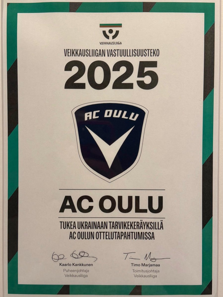 Olemme tehneet viimeisen vuoden aikana yhteensä viisi avustusmatkaa Ukrainaan, jonne olemme lahjoittaneet neljä linja-autoa sekä avustustarvikkeita. 

Matkoja kanssamme ovat olleet aktiivisesti toteuttamassa Rauli Lindeman ja Tuomas Haipus/Painomiehet. <a href="/ACOulu/">AC Oulu</a> on kerännyt