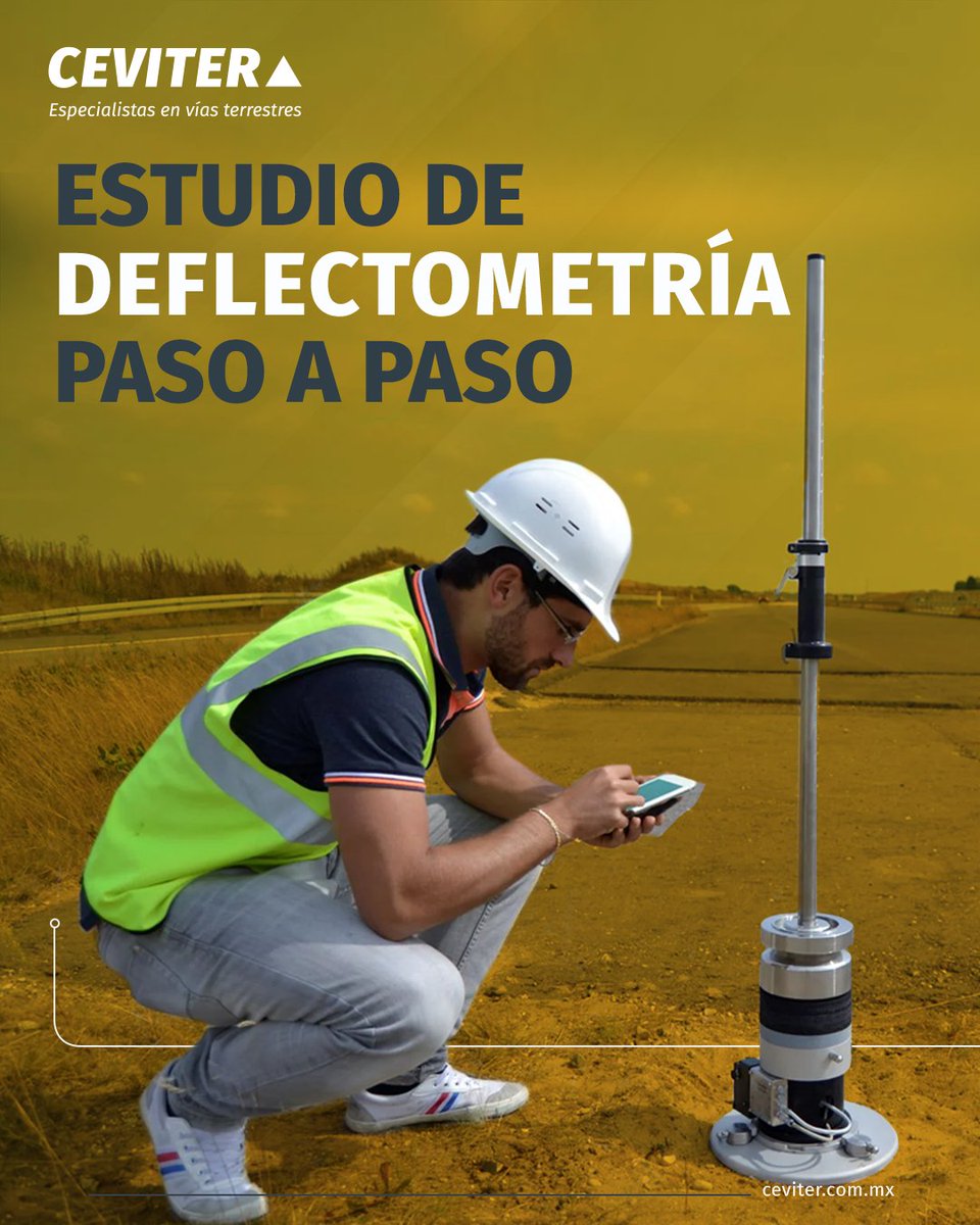 ceviter's tweet photo. La deflectometría evalúa la capacidad estructural del pavimento.

¿Sabes cómo se realiza paso a paso?

Te lo contamos aquí 👇

#FWD #Ceviter https://t.co/mJ61ZMZflz