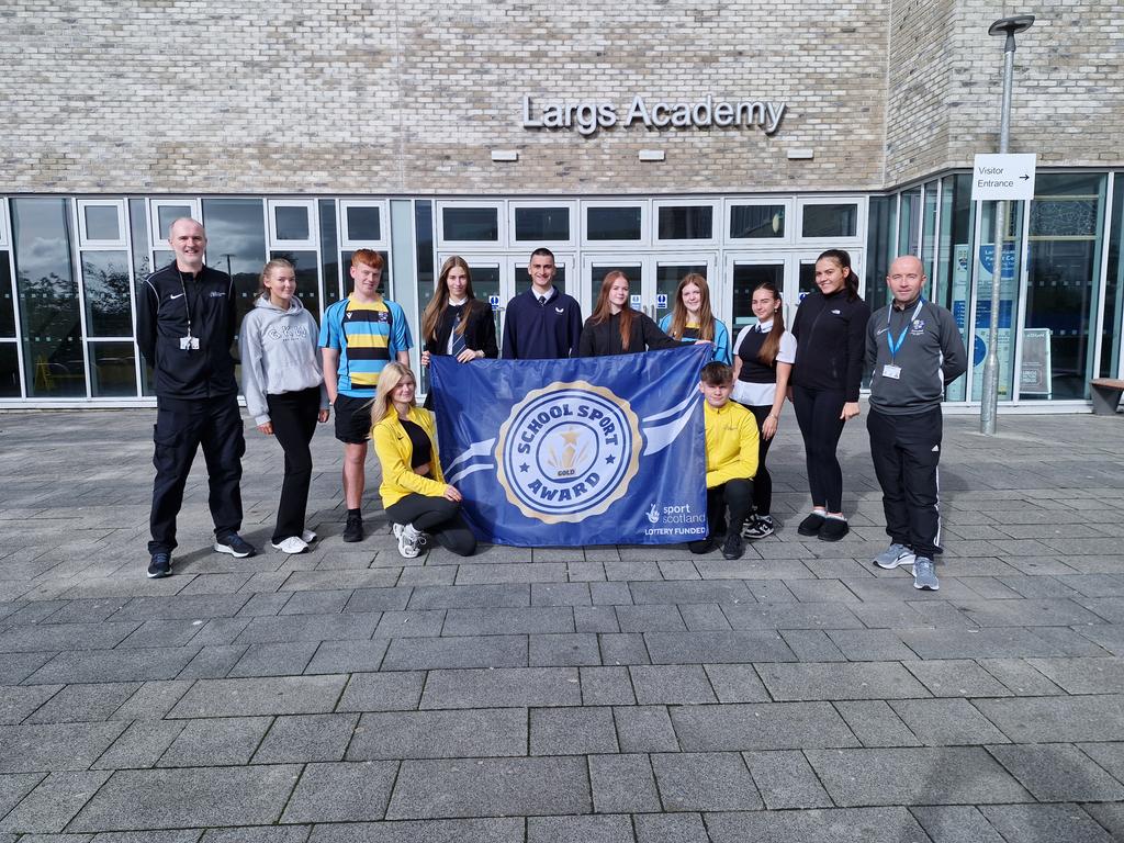 Largs Academy tweet media