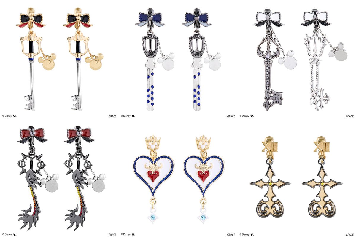 aitaikimochi's tweet photo. MAYLA’s Kingdom Hearts earring collection line-up has been officially announced, and the designs are SO BEAUTIFUL 😭

The Oathkeeper and Oblivion pair is too beautiful 🥹 https://t.co/0vcKUHqhlY