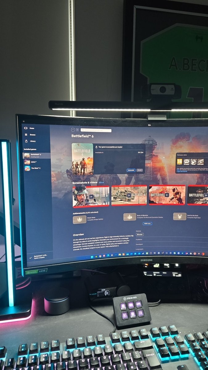 BucklingOne's tweet photo. Almost time. I'm so ready

#bf6 https://t.co/P89M7vYyMD